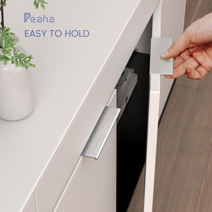 Peaha 10 Pack Kitchen Cabinet Handles 6-5/16" Brushed Nickel Cabinet Pulls - color: Brushed Nickel, size: Hole Centers:6-5/16in(160mm)