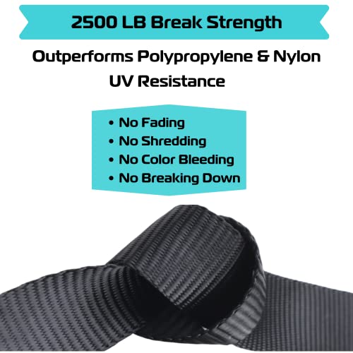 EZ-Xtend Polyester 1 inch Webbing - Lightweight (1" x 50 Yards) - size: 1" x 50 yards