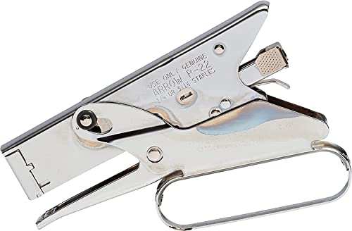 Arrow Fastener P22 Heavy Duty Handheld Plier Stapler for Crafts, Office, and Insulation, Uses 1/4-Inch and 5/16-Inch Staples (Pack of 6) - size: Medium (Pack of 6)