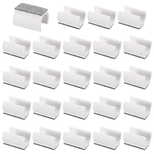 PATIKIL 25mm Rectangle Chair Leg Cover with Felt Pad, 24Pcs, White Grey - color: White Grey, size: 25MM