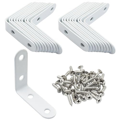 Bivethoi L Shape Bracket, 50x50x16mm, Stainless Steel - size: 50x50x16mm
