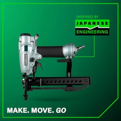 Metabo HPT 18 Gauge Finish Stapler, 1/4 Crown Staples Pneumatic, N3804A5