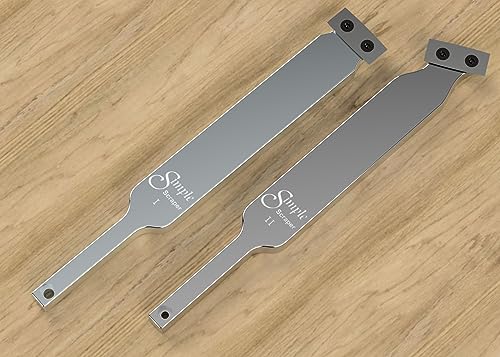 Simple Woodturning Tools Authentic Replacement Carbide Cutter for Simple Scraper Tools, Fits Simple Scraper I, II and III. (Rectangle Cutter)