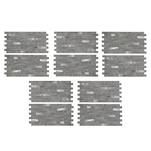 Aspect Peel and Stick Collage Tile in Cloud Shimmer (2pc per Pack/5 Pack) - color: Cloud Shimmer, size: 5 Pack