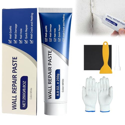 Wall Repair Paste Tube,Drywall Patch Repair Kit, Plaster & Hole Repair