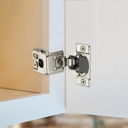 HOME EDIT 5 Pair 1-1/2 Inch Overlay Soft Close Cabinet Hinges Door Hinges - size: 1-1/2 inch Overlay