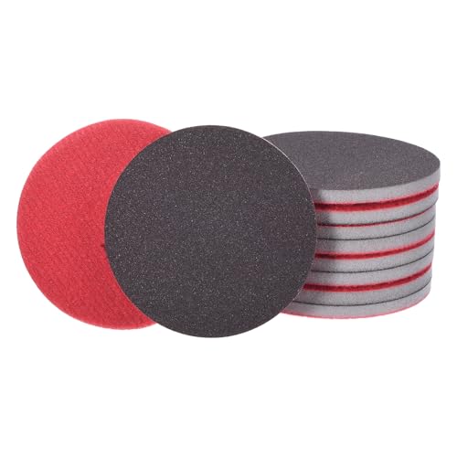 10Pcs 3 Inch Hook and Loop Sponge Sanding Disc, 400 Grit - size: 3 Inch 400 Grit