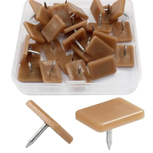 30Pcs Tack-in Drawer Glides, 16×11mm Plastic Drawer Slide - size: 17×12mm