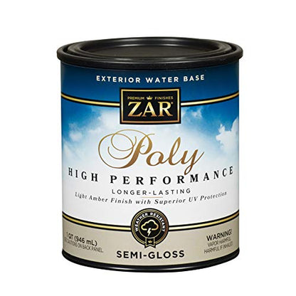 34212 Zar Exterior Water Based Polyurethane