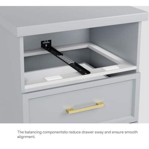 LONTAN 5 Pcs 18 Inch Black Center Mount Drawer Slides - size: 18 Inch