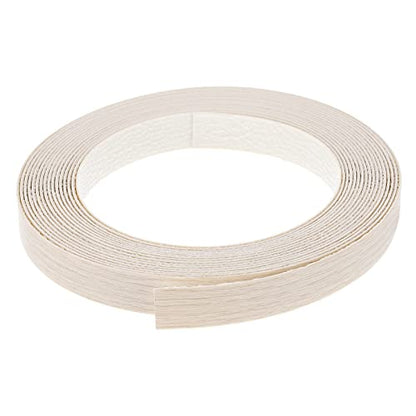 uxcell Edge Banding, 3/4 inch x 24.6ft Pre-Glued Wood Veneer Edging Iron-on Flexible Edge Banding for Cabinet Repair Furniture Restoration, Oak - size: 3/4 Inch x 24.6ft