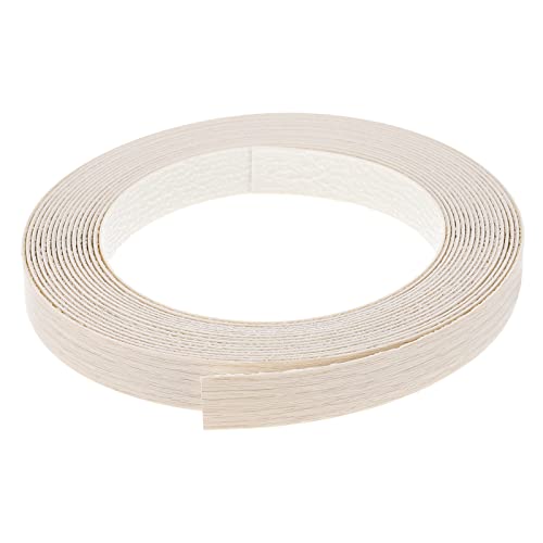 uxcell Edge Banding, 3/4 inch x 24.6ft Pre-Glued Wood Veneer Edging Iron-on Flexible Edge Banding for Cabinet Repair Furniture Restoration, Oak - size: 3/4 Inch x 24.6ft