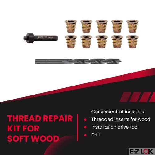 E-Z LOK Thread Repair Kit, 10-24 - size: 10-24 x 10mm, style: Flanged
