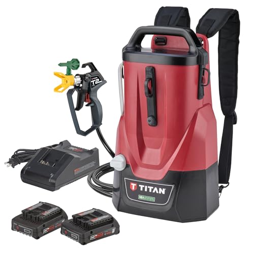 Titan ControlMax 1650 18V Cordless HEA Paint Sprayer with Low Overspray - size: Control Max 1650 w/o cart