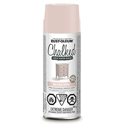 Chalked Ultra Matte Spray Paint - Blush Pink, 340 g