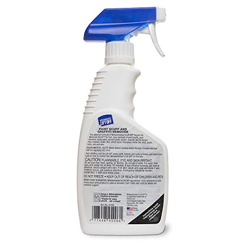 Lift Off Paint Scuff & Graffiti Remover, 16 fl oz, 45406 - size: 16 Fl Oz (Pack of 1)