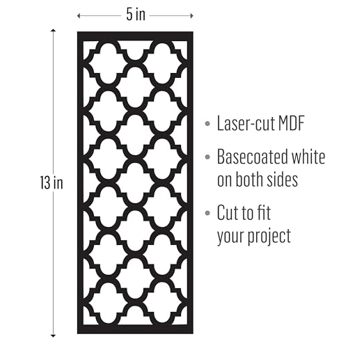 FolkArt Furniture Applique, Classic, 5" x 13", Perfect for DIY Home Décor Craft Projects, 70783 - size: 5" x 13", style: Classic