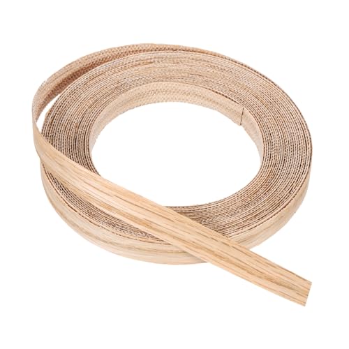 PATIKIL Red Oak Edge Banding, 1/2 Inch x 25 ft Wood Veneer Tape Pre-glued Flexible Plywood Edge Banding with Hot Melt Adhesive for Furniture Restoration - color: Red Oak, size: 1/2 Inch x 25 ft