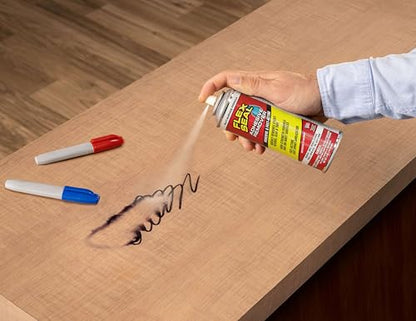 Flex Seal Adhesive Remover Spray, Heavy Duty Multi-Surface Residue Cleaner for Stickers, Labels, Decals, Tape & Super Glue; Safe on Glass, Plastic, Metal, Painted Finishes, Sealed Wood, 5 oz, 1-Pack
