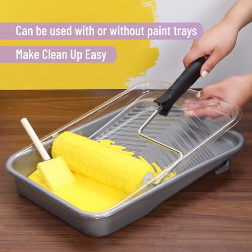 Bates- Paint Tray Set, 9 Inch, 12 pcs, Paint Roller Tray - size: 12 pcs