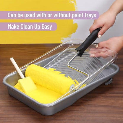 Bates- Paint Tray Set, 9 Inch, 12 pcs, Paint Roller Tray - size: 12 pcs