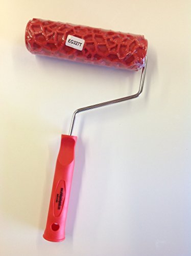Decorative Art Texture Roller - 7" Roller (Crackle Pattern) - color: Crackle Pattern