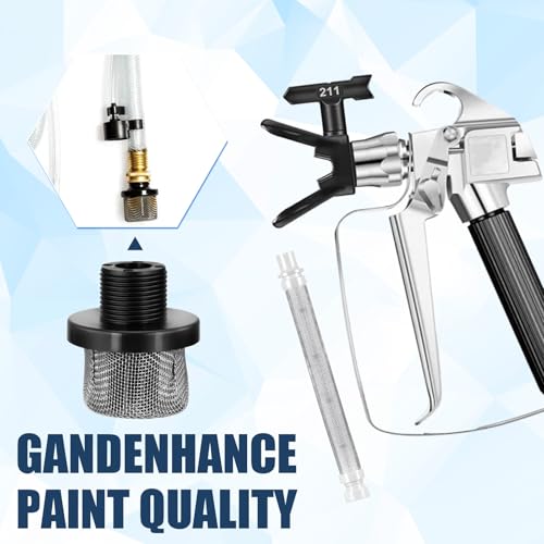 15Pcs Paint Sprayer Tips Set 6 Reversible Airless Spray Nozzle Tips