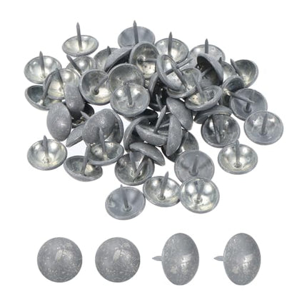 Carbon Steel Upholstery Tacks 5/8" x5/8" 50 Pcs Silver - color: Silver, size: 5/8" x 5/8"