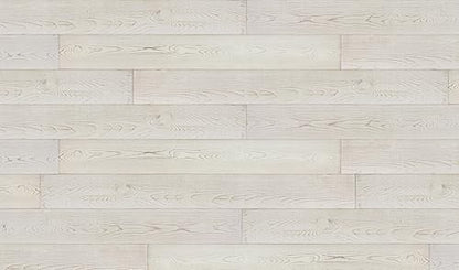 Real Wood Wall Planks-5" White Shiplap Panel Peel and Stick 10Pack 12.5SqFt - color: White Washed