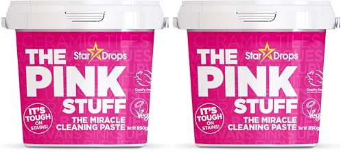 Stardrops The Pink Stuff Miracle Cleaning Paste 850g (Pack of 2) - size: 30 Ounce (Pack of 2)