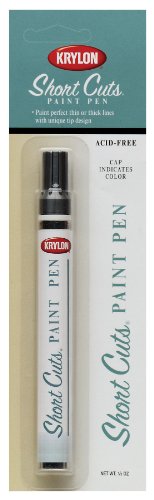 Krylon Short Cuts Paint Pens, Gloss, Espresso, .33 fl. oz. - color: Espresso, style: Gloss