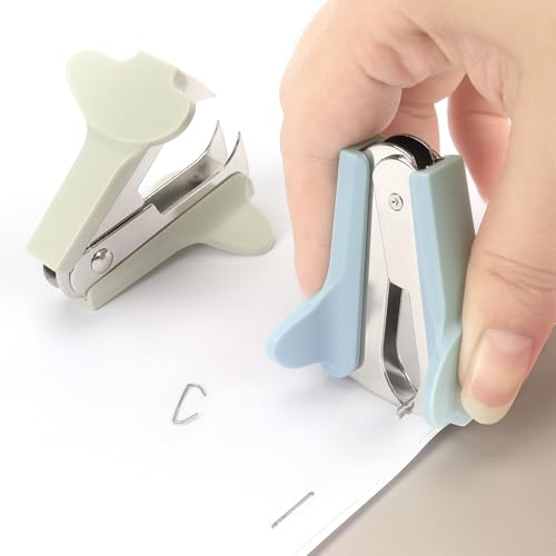 ZZTX 3 Pack Staple Remover (Blue, Green, Dark Gray) - color: Blue, Green, Dark Gray