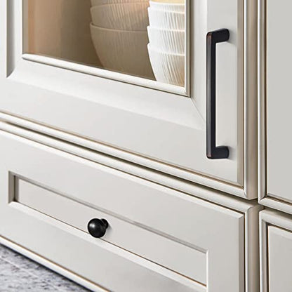 Drawer Knobs Oil Rubbed Bronze Kitchen Cabinet Knobs Dresser Handles Modern Cabinet Pulls Single Hole Knobs for Cabinets and Drawers,2 Pack - color: Oil Rubbed Bronze, size: 2 Pack (Single Hole Knob)