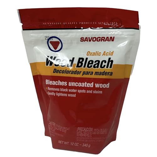 Savogran - 12oz Oxalic Acid Wood Bleach, presentation may vary. - size: 12 Ounce (Pack of 1)