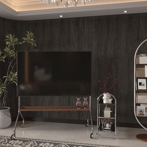 15.7"x354" Dark Brown Wallpaper Peel and Stick Wood Contact Paper Waterproof Removable Rustic Wood Vinyl Wrap for Countertops Kitchen Cabinets Bathroom Farmhouse Furniture Thicken Wood Laminate Sheets - color: Coffee, size: 15.7" x 354.3"