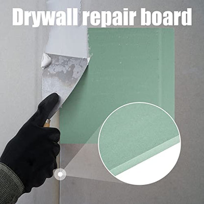 Amylove 1 Pcs 12 x 12 x 1/2 Inch Drywall Repair Panel for Mend Wall, Green - color: Green, size: 12 x 12 x 1/2 Inch