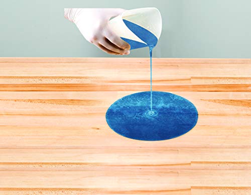 Varathane Super Glaze High Gloss Metallic Blue Epoxy - color: Metallic Blue