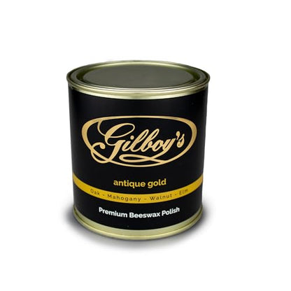Gilboys Professional Beeswax Polish (1L) Designed for use on Dark and Antique Woods Such as Antique Oak, Mahogany, Walnut, Elm or Similar Dark Coloured Woods and Furniture.