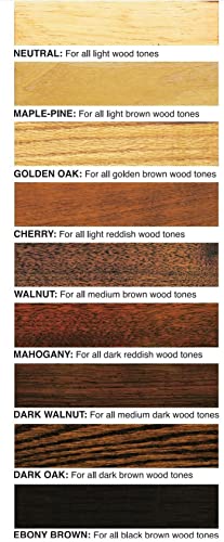 Howard RF8 Cherry & RF4008 Walnut Restor-A-Finish Wood Refinishing Kit, 8 Fluid Ounces Each