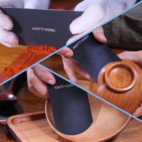 6PCS Cabinet Card Scrapers, High-Strength Blue Spring Steel Woodworking Tools for Engraving, Deburring, Polishing & Contour Sanding - size: Set C