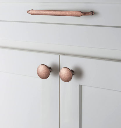 Goo-Ki 6 Pack 3-3/4 Inch （96mm） Hole Center Cabinet Pulls Antique Copper Zinc Alloy Kitchen Drawer Pulls Drawer Handles 4.2 Inch Length 2202-AC-96 - color: Antique Copper, size: 3-3/4 Inch Hole Centers