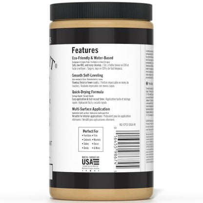 Retique It Furniture and Cabinet Paint - Paint for Cabinets, Dressers, Tables, Doors and DIY Home Decor Projects, Sugar Pine, 32 oz