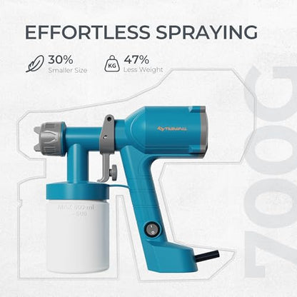 Tilswall Paint Sprayer Dreamer400 Ultra-Light Spray Gun for Painting Blue - color: Dark Blue