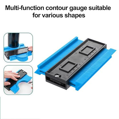 1pc 5 Feet Contour Gauge Tool - Adjustable Irregular Shape Duplicator for Precise Corner Profiling. Essential Template Maker for Carpets, Tiles, Laminate Flooring & DIY Woodworking