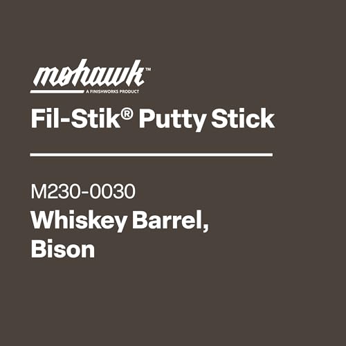 Mohawk Fil-Stik Wax Putty Stick for Wood Repair, Whiskey Barrel, M230-0030, 1 Count