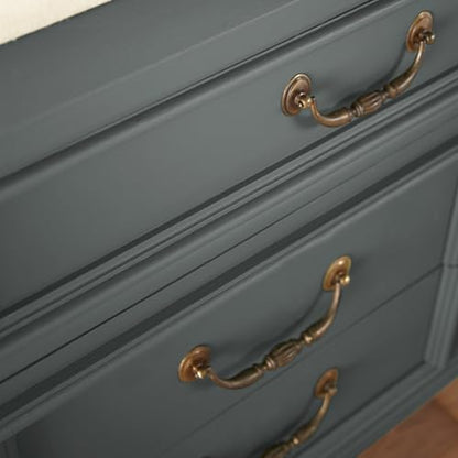 Magnolia Home by Joanna Gaines Chalk Style Paint, RIDGE ROCK, 1 Quart - color: Ridge Rock