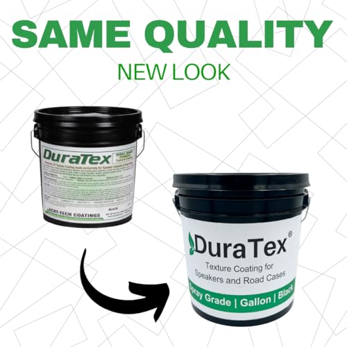 DuraTex® Speaker Cabinet Coating Roller Grade Kit | Texture Coating for Speaker Cabinets, Road Cases, Metal & Furniture | Roller Application | Water-Based Finish | Professional Speaker Cabinet