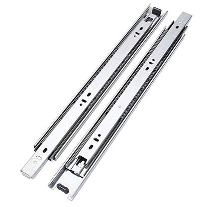 10 Pairs of 18 Inch Full Extension Side Mount Drawer Slides - size: 18 Inch