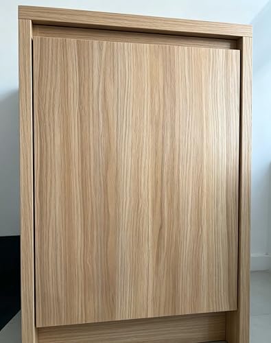 Self Adhesive Thicker Wood Grain Shelf Liner Cabinets Countertop Table Desk Furniture Removable Wall Paper for Kitchen Bathroom Cabinets Table Furniture Decor 15.7x78 Inches - size: 15.7"W x 78"L
