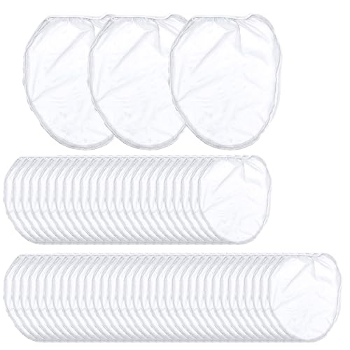 104 Pcs 5 Gallon Paint Strainer Bags Elastic Top Bag Strainers White Regular Fine Mesh for Use with Paint Sprayers
